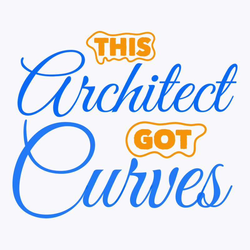 Architect Got Curves Design Humor T-shirt | Artistshot