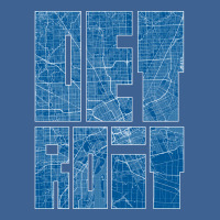 Detroit Michigan Usa Map Typography Blueprint Men's Polo Shirt | Artistshot