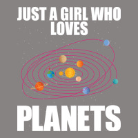 Just A Girl Who Loves Planets Space Funny Solar System Girl Adjustable Cap | Artistshot