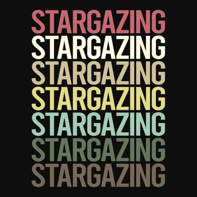 Colorful Text Stargazing Stargaze Travel Crop Top by sungilyamirm | Artistshot