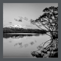 Black And White Landscape Summer Girl Long Sleeve Shirts | Artistshot