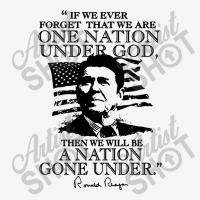 One Nation Under God Reagan Motorcycle License Plate | Artistshot