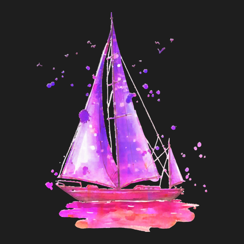 Sailing Boat T  Shirt Sailing At Sunset T  Shirt Classic T-shirt | Artistshot