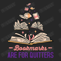 Book Bookmarks Are Quitters Funny Men's T-shirt Pajama Set | Artistshot