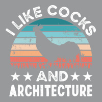 I Like Cocks And Architecture Funny Chicken Gift Travel Crewneck Sweatshirt | Artistshot