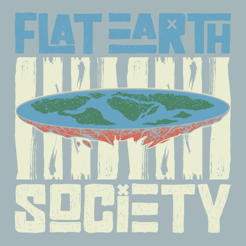 Flat Earth Society Earth Planet Space Lover Unisex Sherpa-Lined Denim Jacket by ampamahira4 | Artistshot