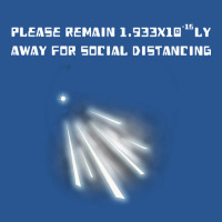 Social Distancing Light Years Humor T-shirt | Artistshot