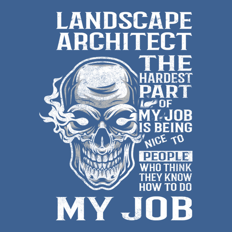 Landscape Architect T  The Hardest Part Gift Item Tee Men's Polo Shirt | Artistshot