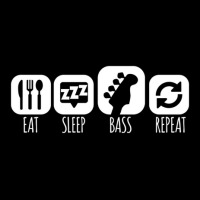 Eat Sleep Bass Music Mantra 1 V-neck Tee | Artistshot