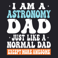 I Am Astronomy Dad Just Like Normal Dad Except More Awesome Travel Unisex Sherpa-lined Denim Jacket | Artistshot