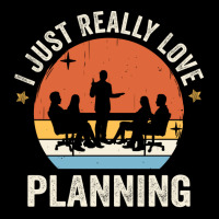 I Just Really Love Planning 80s Retro Vintage Sunset Gift Idea Quote Men's 3/4 Sleeve Pajama Set | Artistshot