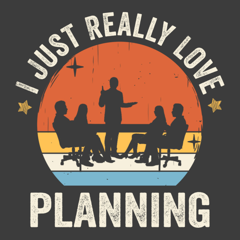 I Just Really Love Planning 80s Retro Vintage Sunset Gift Idea Quote Men's Polo Shirt | Artistshot