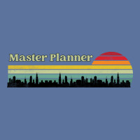 Master Planner Retro Sunset Skyline Design Lightweight Hoodie | Artistshot