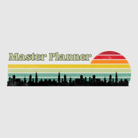 Master Planner Retro Sunset Skyline Design Unisex Jogger | Artistshot