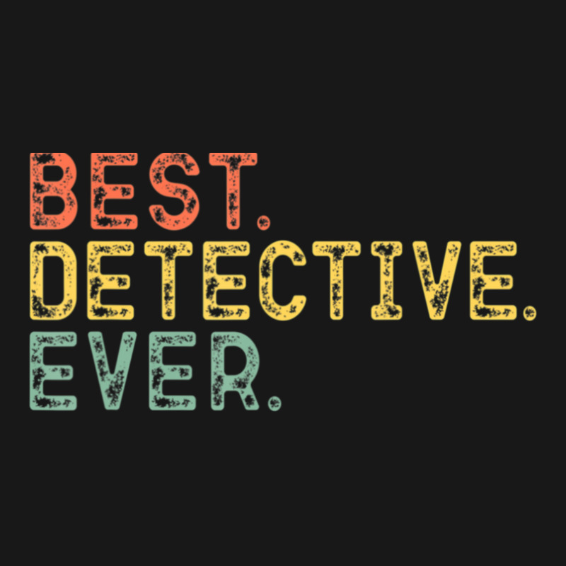 Best Detective Ever Retro Vintage Cool Christmas 1 Flannel Shirt by JasonMichaelDelp | Artistshot