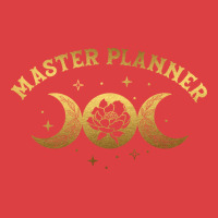 Master Planner Boho Moon Wild Rose Golden Design Tank Top | Artistshot