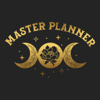 Master Planner Boho Moon Wild Rose Golden Design 3/4 Sleeve Shirt | Artistshot