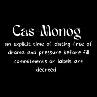 Cas Monog The New Dating Trend Is Casual Monogamy! T Shirt Youth Jogger | Artistshot