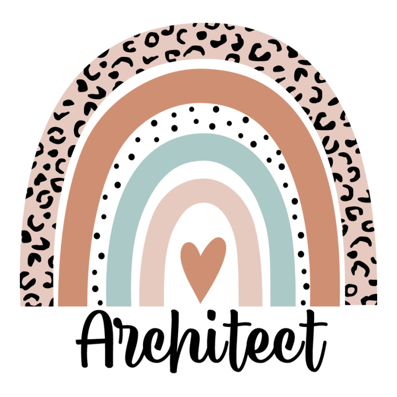 Architect Rainbow Leopard Funny Architectural Love Stars Men's 3/4 Sleeve Pajama Set | Artistshot