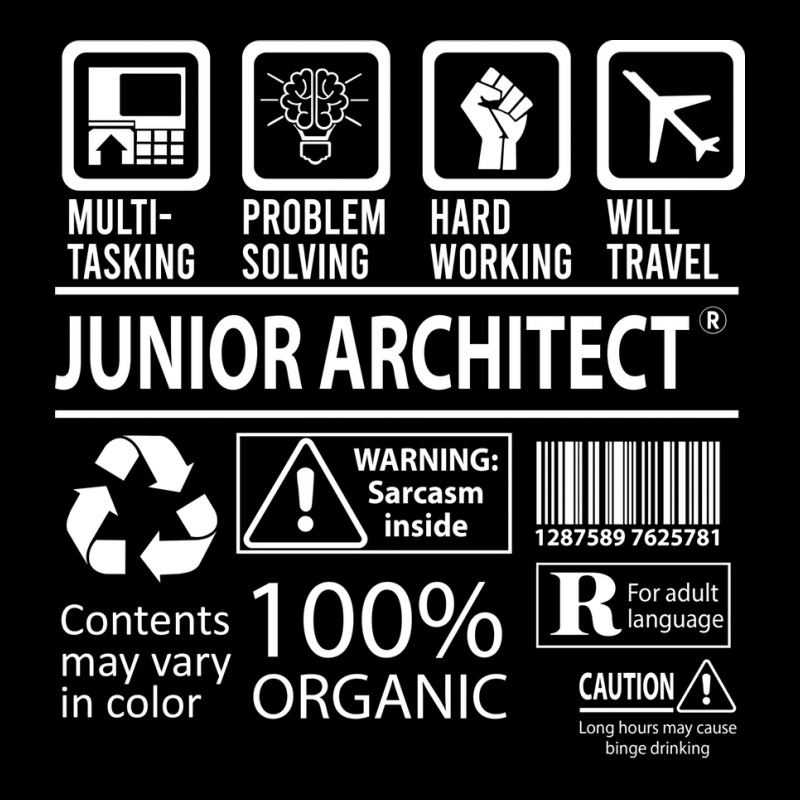 Junior Architect T  Multitasking Certified Job Gift Item Tee Lightweight Hoodie | Artistshot