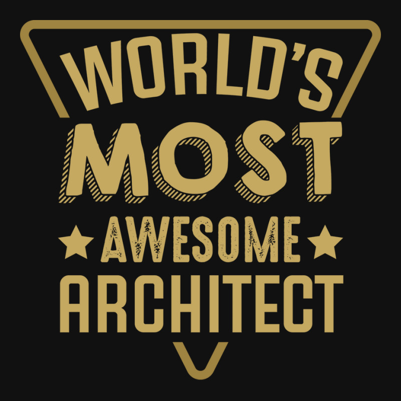 Worlds Most Awesome Architect Architecture Quote Skinny Tumbler | Artistshot