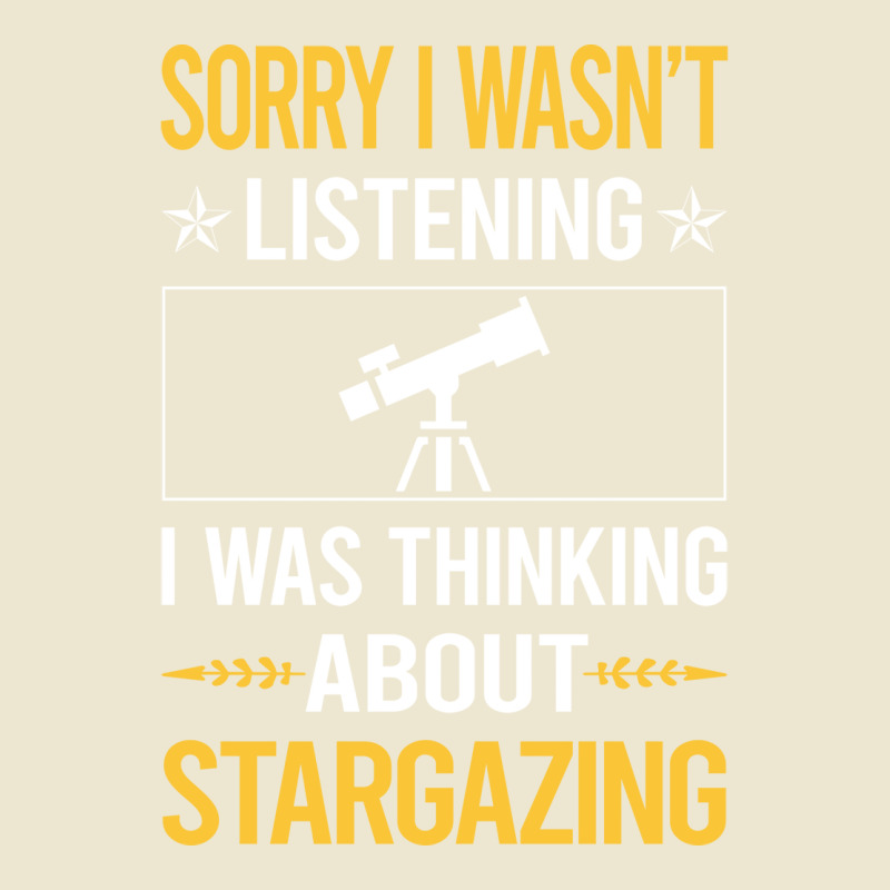 Sorry I Was Not Listening Stargazing Stargaze 70s Cropped Hoodie by hoqueexenouf | Artistshot