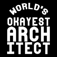 Worlds Okayest Architect Girl Lightweight Hoodie | Artistshot