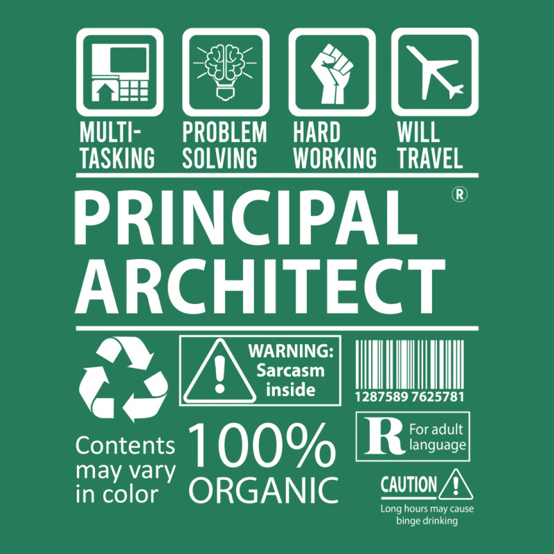 Principal Architect T  Multitasking Certified Job Gift Item Tee T-shirt | Artistshot