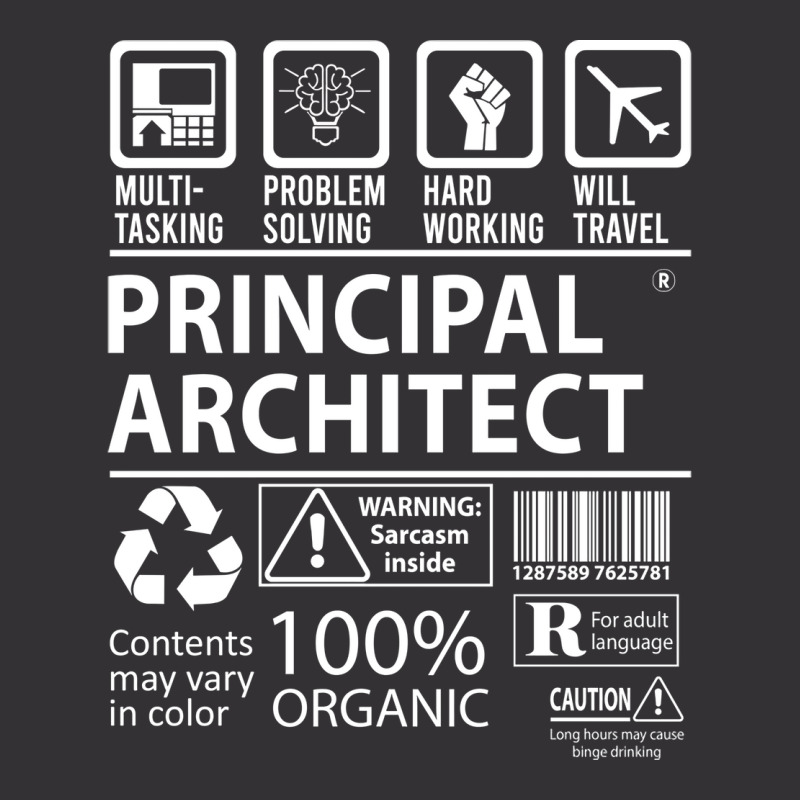 Principal Architect T  Multitasking Certified Job Gift Item Tee Vintage Hoodie | Artistshot