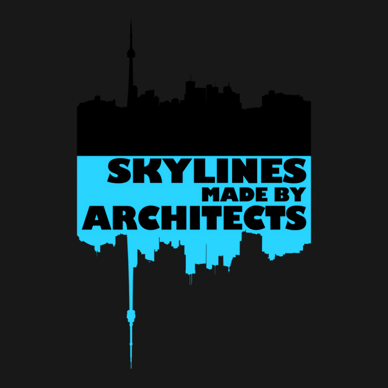 Skylines Made By Architects  Gift Flannel Shirt | Artistshot