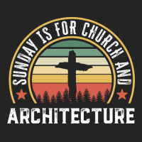 Church And Architecture Funny Christian Faith Gift Green 3/4 Sleeve Shirt | Artistshot