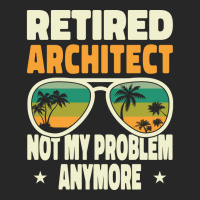 Retired Men Retired Architect Not My Problem Yellow Men's T-shirt Pajama Set | Artistshot