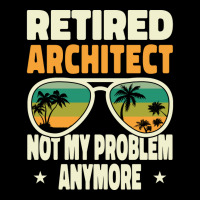 Retired Men Retired Architect Not My Problem Yellow Men's 3/4 Sleeve Pajama Set | Artistshot