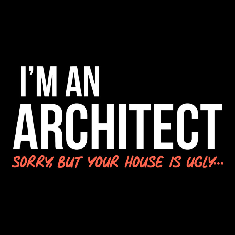 Funny Architect Ugly House Cool Pocket T-shirt | Artistshot