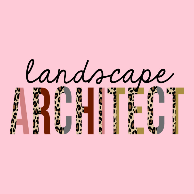 Landscape Architect Leopard Print Funny Boy Portrait Canvas Print | Artistshot