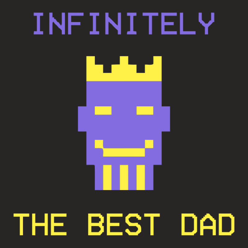 Infinitely Best Dad Ladies Fitted T-Shirt by adejeje | Artistshot