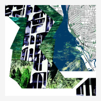 The City In Bedrock Map Ecopop Collage Trending Classic T-shirt | Artistshot