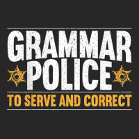 Grammar Police To Serve And Correct Grammar Nazy English Men's T-shirt Pajama Set | Artistshot