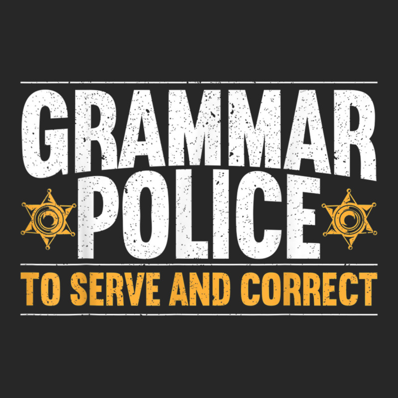 Grammar Police To Serve And Correct Grammar Nazy English Men's T-shirt Pajama Set by DanaMarieDeLosSantos | Artistshot