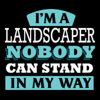 Im A Landscaper Nobody Can Stand In My Way Love Men's Long Sleeve Pajama Set | Artistshot