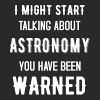 I Might Start Talking About Astronomy Funny Design Hipster Printed Hat | Artistshot