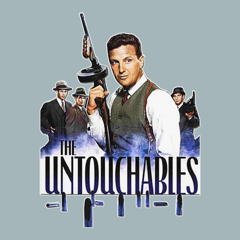 The Untouchables Eliot Ness Robert Stack T T R I B U T E E Active T Sh Unisex Sherpa-lined Denim Jacket | Artistshot