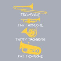 Funny Types Of Trombones Tank Dress | Artistshot