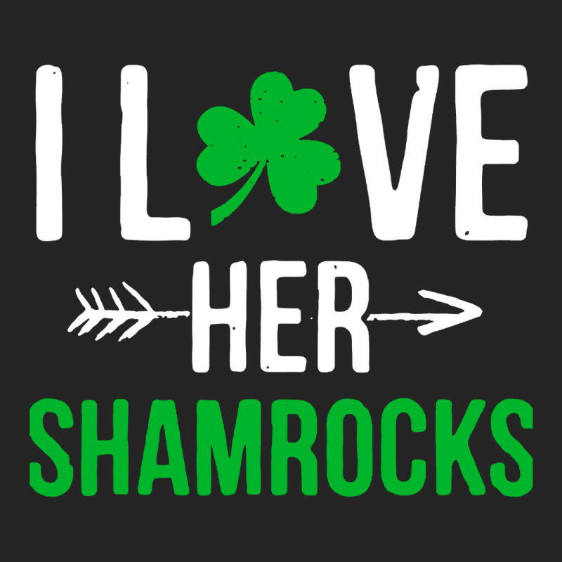 I Love Her Shamrocks 3/4 Sleeve Shirt | Artistshot