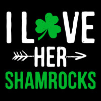 I Love Her Shamrocks Men's Long Sleeve Pajama Set | Artistshot