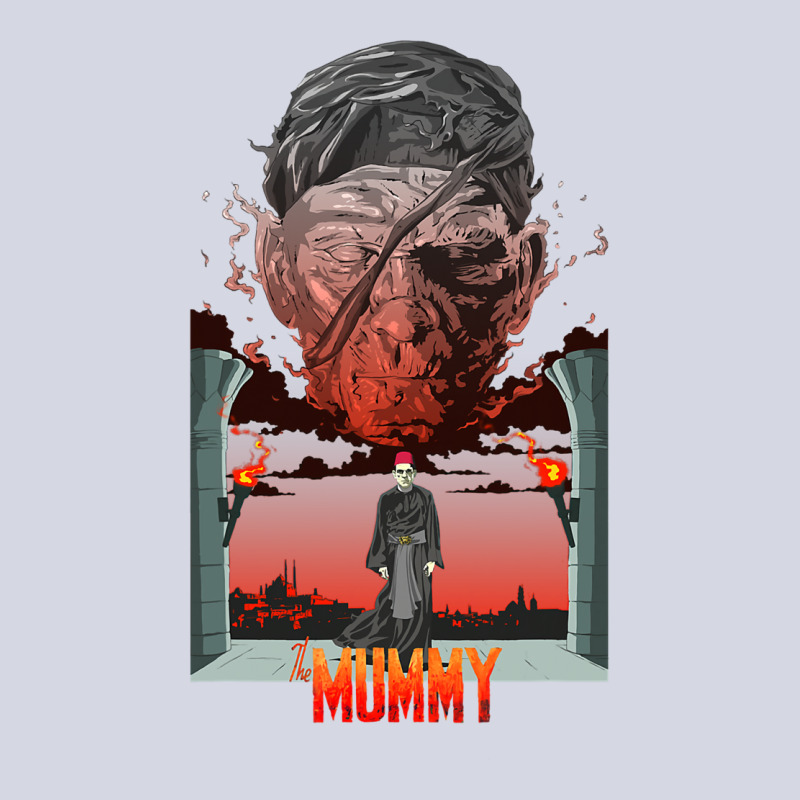 Universal Monsters The Mummy Detailed Portrait Fleece Short | Artistshot