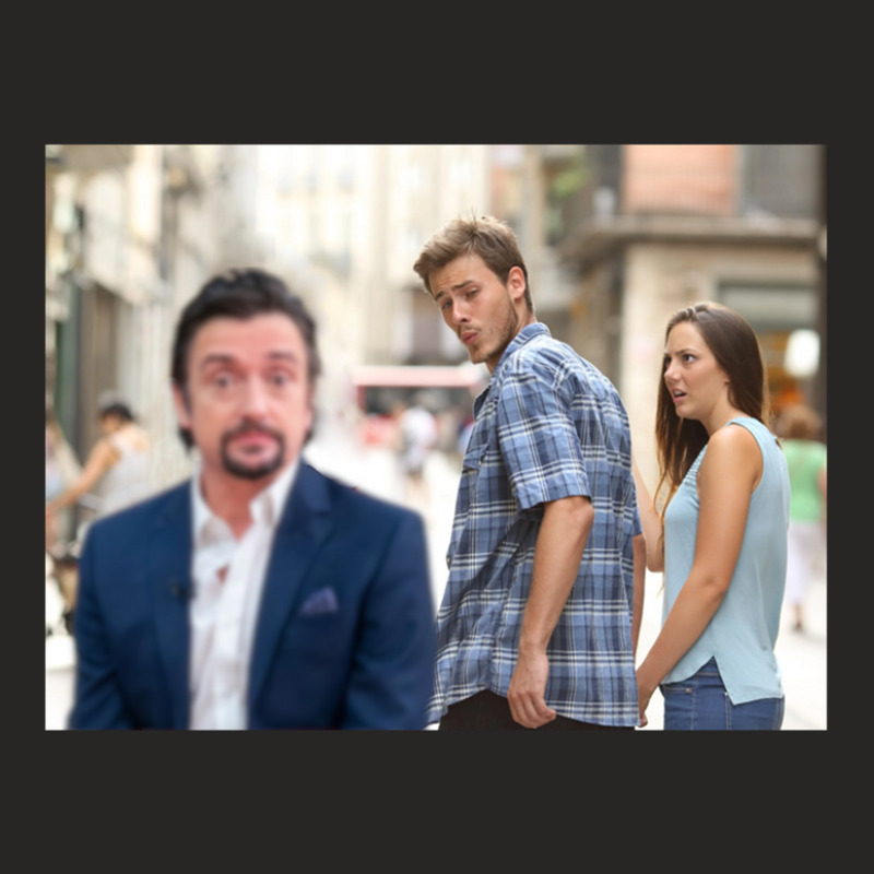 Distracted Boyfriend Meme But It's Richard Hammond Ladies Fitted T-Shirt by PauletteWatkins1 | Artistshot