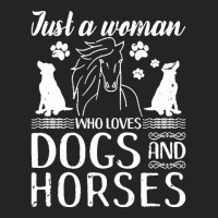 Horse Woman T  Shirt Love Horses Dogs For Women Horse Riding T  Shirt 3/4 Sleeve Shirt | Artistshot