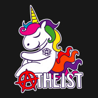 Atheist Anarchy Unicorn Fsm Nostalgia Flannel Shirt | Artistshot