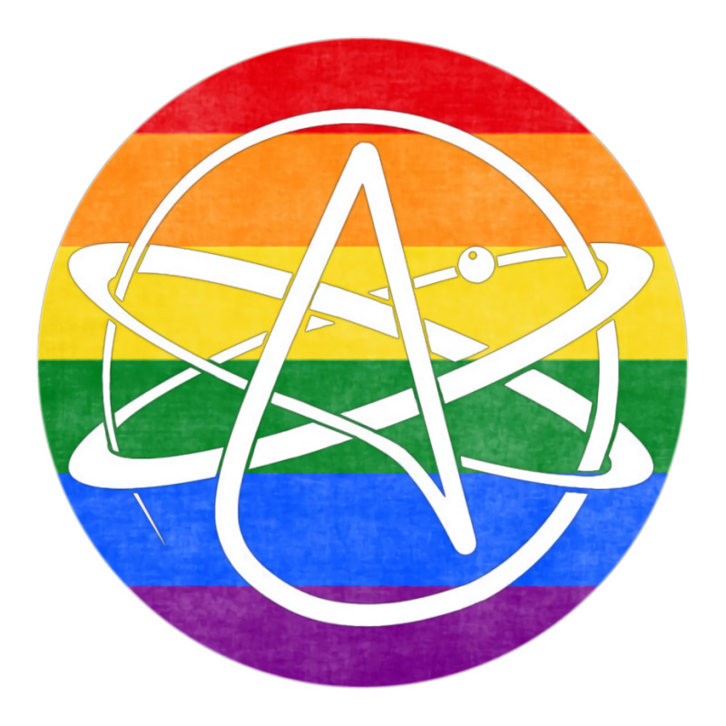 Atheism Rainbow Pride Unisex Hoodie by besemfofita3 | Artistshot